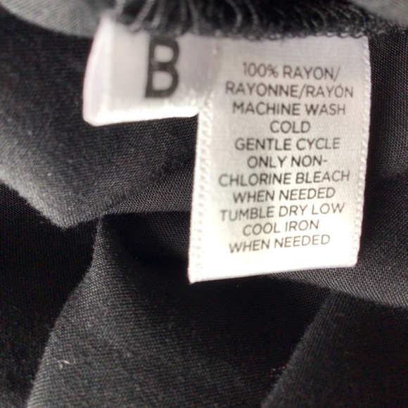 LOFT BLACK OVERSIZED BUTTON DOWN SHIRT SIZE MEDIUM - Picture 5 of 6